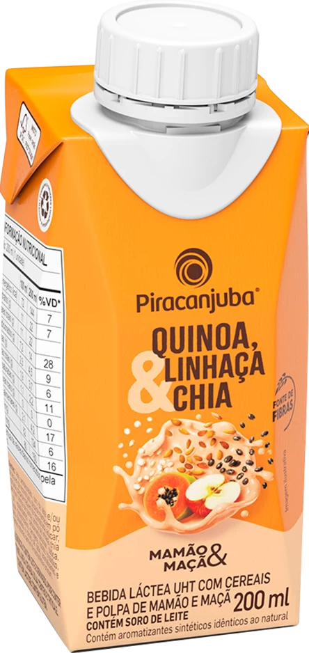 Bebida Láctea Piracanjuba Mamão E Maçã 200Ml