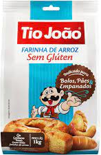 Farinha De Arroz Sem Gluten Tio Joao 1Kg