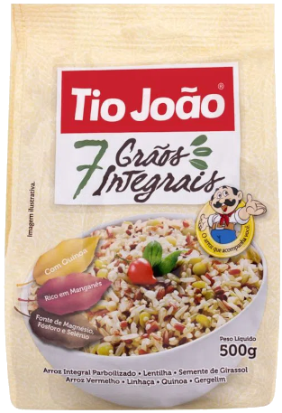Arroz 7 Grãos Integral Quinoa Tio João 500G