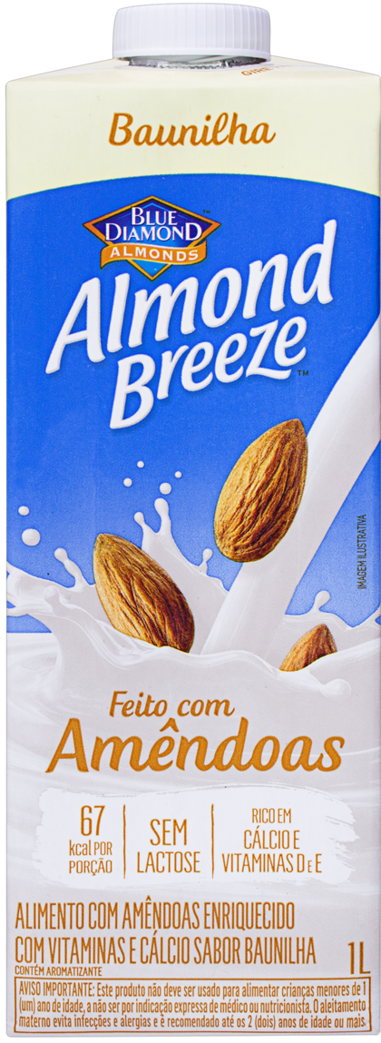 Almond Breeze Piracanjuba 1lt Amendoa/bauniha