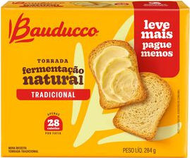 Torrada Bauducco Tradicional 284g