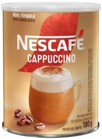 Cafe Solúvel Nescafe Cappuccino Tradicional 180G Lt