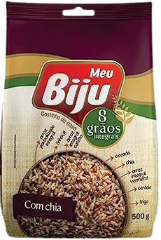 
Arroz 8 Grãos c/ Chia Meu Biju 500g
