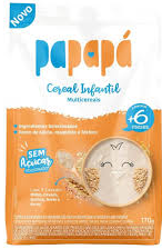 Cereal Infantil de Multicereais Papapa 170g