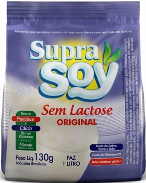Supra Soy Inst Sem Lactose Pacote 130gr