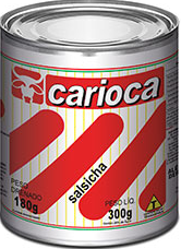 Salsicha Carioca Lata Tipo Viena 180G